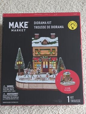 3 For $30. MAKE MARKET Holiday Ice Rink Diorama Kit